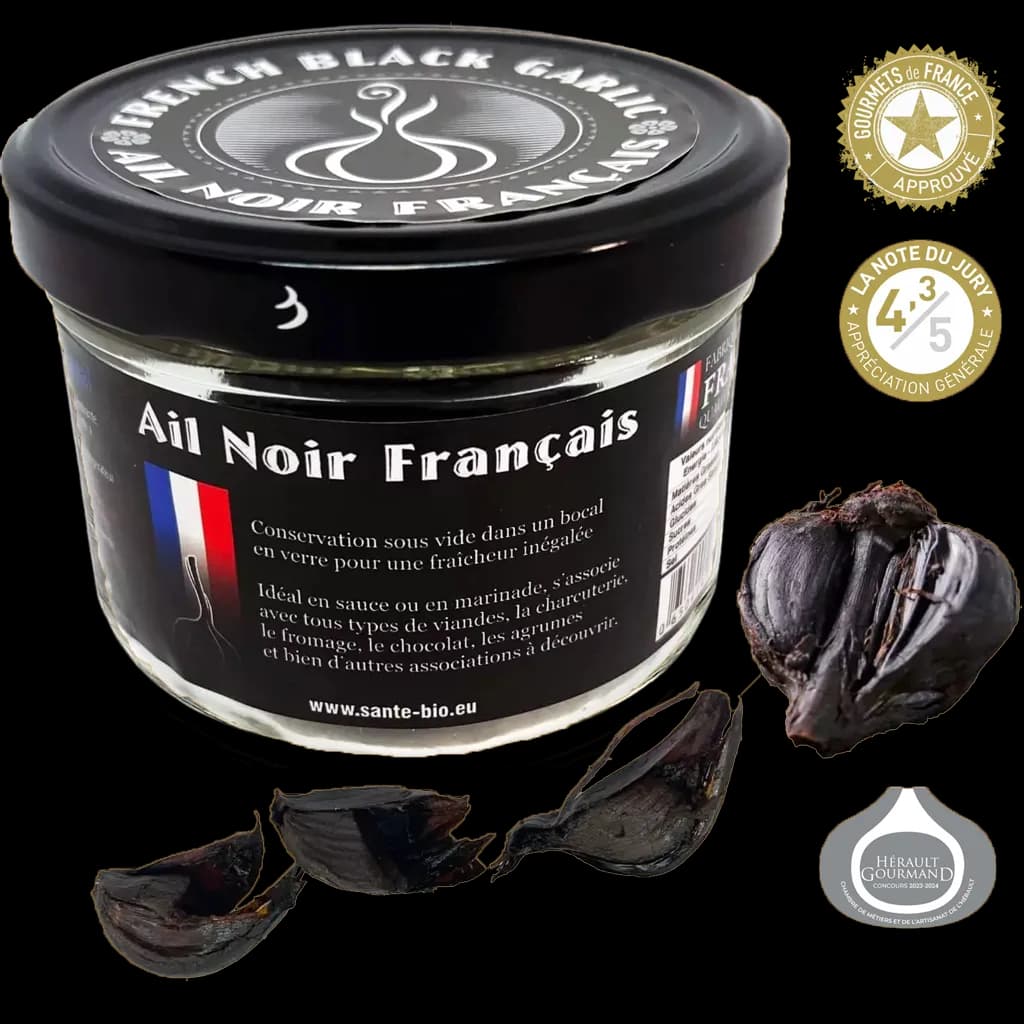 Photo produits en situation de Ail Noir Français - French Black Garlic, Béziers Photo produits en situation de Ail Noir Français - French Black Garlic, Béziers
